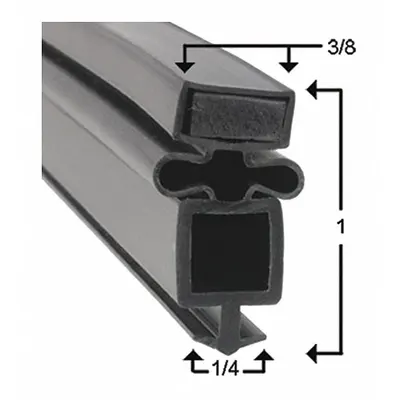 TRUE MFG Narrow Gasket 810771 - True Mfg Parts for Refrigerators & Freezers