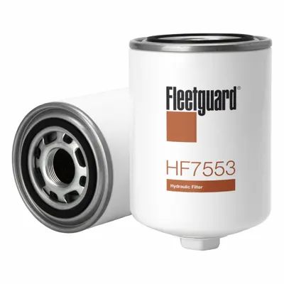 FLEETGUARD HF7553 Spin-On Hydraulic Filter, Cellulose, 3 13/16 in OD - Spin-On Hydraulic Filters