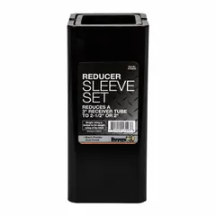 Carbon steel receiver tube with 5/8 in inside diameter and 7 in overall length. Used to adapt a hitch receiver for towing accessories such as drawbars or ball mounts.