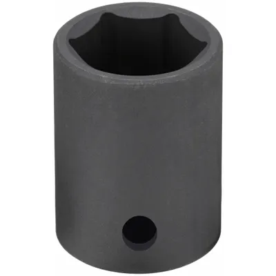 WESTWARD Impact Socket: 1/2 in Drive Size, SAE, 15/16 in Socket Size, 6-Point, Std - 1/2" Drive Impact Sockets
