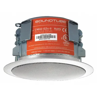 SOUNDTUBE CM42-EZS-II-WH Passive 2-Way Ceiling-Mount Speaker - Ceiling-Mount Speakers