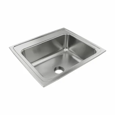 JUST MANUFACTURING One-Bowl Counter-Mounted Kitchen & Bar Sink - One-Bowl Counter-Mounted Kitchen & Bar Sinks without Faucets
