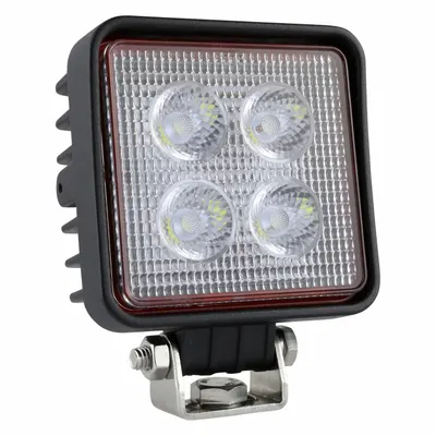 GROTE BZ211-5 LED Spot Light, Black Housing, Bracket Mount, Blunt Cut Wires - Vehicle Standard Spotlights