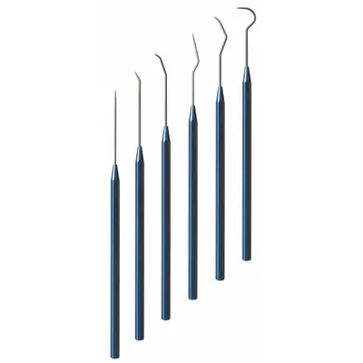 MOODY TOOL Precision Hook/Pick Set: Stainless Steel - Precision Pick Sets