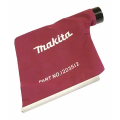 Replacement dust bag for masonry, tile, and concrete saws. Collects dust and debris during cutting operations to help maintain a cleaner work environment.