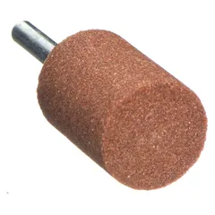 General purpose mounted point for deburring, blending, and finishing carbon steel surfaces. Features 60 grit aluminum oxide abrasive in a W221 shape. Suitable for die shops, tool rooms, and metal fabrication applications requiring precise material removal.