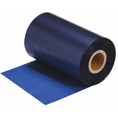 BRADY R4507-BL Blue Wax/Resin Single-Color Printer Ribbon, R4500 Series - Brady Single-Color Ribbons