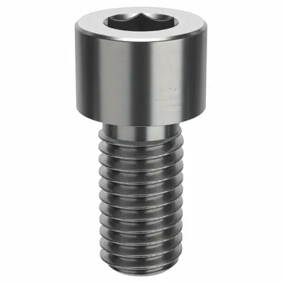 AMPG Socket Head Cap Screw: 1/2"-13 Thread Size, 1 in Lg, Std, Plain, Stainless Steel - Inch System Standard Socket Head Cap Screws