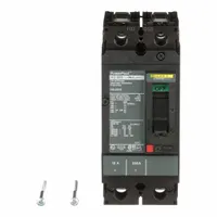 Molded Case Circuit Breaker: 15 A Amps, 25kA at 240V AC, Fixed, Line/Load Lug, Non-Applicable, HD (MPN HDL26015)