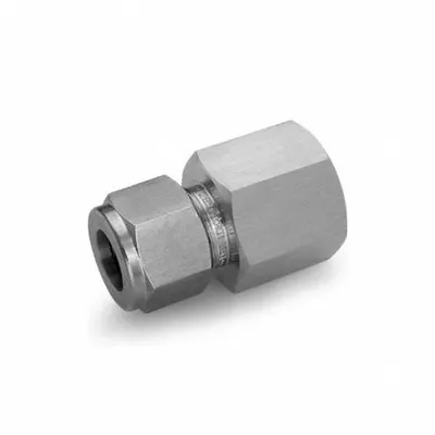 HAM-LET Let-Lok Double-Ferrule Stainless Steel Tube x FNPT Adapter - Double-Ferrule Stainless Steel Fittings