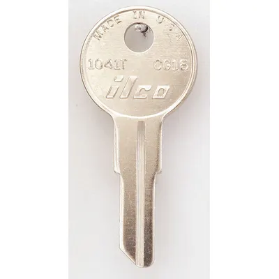 KABA ILCO Key Blank: Compatible with Chicago/Hudson Locks, Key ID # CG16, 5 Pins - Office Furniture Key Blanks