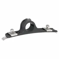 This fender flare mounting kit includes two polyethylene fasteners for attaching fender flares to vehicles. The polyethylene construction resists corrosion, making it suitable for automotive repair and fleet maintenance applications