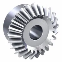 Miter Gear: For 90° Shaft Angle, Module m 1.5, 25 Teeth, Stainless Steel, 10 mm Bore Dia (MPN SUMA1.5-25)