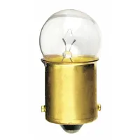 APPROVED VENDOR Incandescent Bulb: Incandescent, Single Contact Bayonet (BA15s), (G) Globe, G6, 1251 (MPN 1251-1PK)
