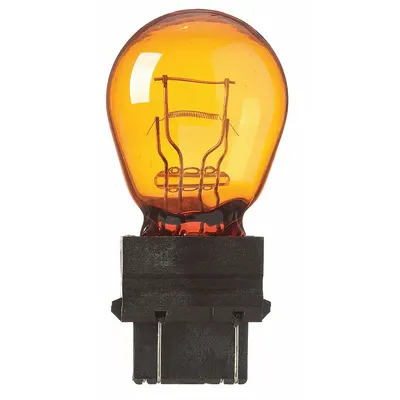 OEM 3157NA-10PK Amber S8 Wedge Base Lamp, 14V AC, Double Filament - W2.5x16 Wedge Base Lamps