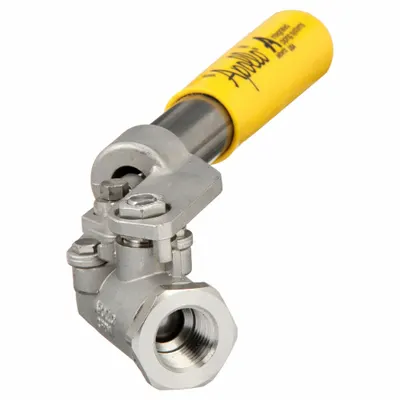 APOLLO Manual Two-Way Ball Valve: 1/2 in, Stainless Steel, Straight Valve Body - Stainless Steel Ball Valves