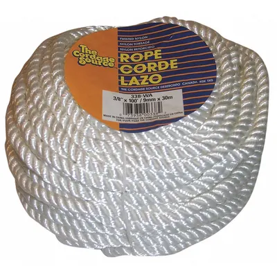 OEM General Purpose Utility Rope: Twisted - Shock-Absorbing Rope