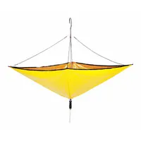 This leak diverter is designed for temporary containment of dripping water from overhead leaks. It is made of clear PVC with polyester/PVC construction and mounts using hooks. Suitable for use in industrial facilities, warehouses, and maintenance areas to protect equipment, walkways, and sensitive areas from water damage