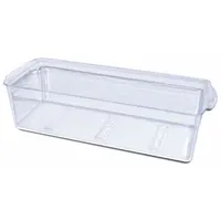 OEM replacement egg container for Whirlpool refrigerators and freezers. Designed to store eggs securely and organized within the appliance