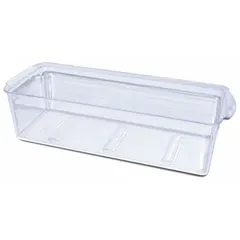 OEM replacement egg container for Whirlpool refrigerators and freezers. Designed to store eggs securely and organized within the appliance.