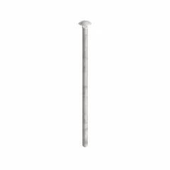 Square neck carriage bolt made from Grade 2 steel with a 1/4"-20 thread size and 6-inch length. The square neck prevents rotation during tightening, making it suitable for fastening metal to wood or metal to metal in construction and general industrial applications. Supplied in a 50-pack.