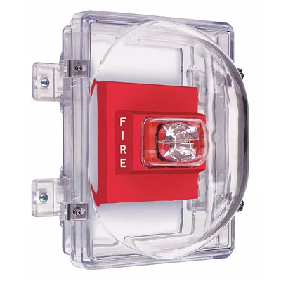 SAFETY TECHNOLOGY INTERNATIONAL STI-1221C Strobe Damage Stopper Cover - Covers for Alarms & Wall Fixtures