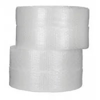 BUBBLE WRAP Bubble Rolls: 5/16 in Bubble Size, 24 in Roll Wd, 375 ft Roll Lg, Clear, 2 PK (MPN 100032563)
