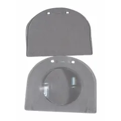 Replacement eyeshield for Westward power tools, compatible with models 1KEL8, 1KEL9, 1KEN1, and 1KEN2. Available in plain or magnify configurations to suit different visibility needs. Provides eye protection during grinding, cutting, or polishing operations.