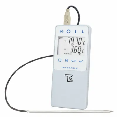 TRACEABLE 6510 Thermometer with Remote Monitoring & Data Logging - Thermometers with Remote Monitoring & Data Logging