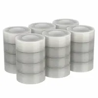 SCOTCH Acrylic Packing Tape: 2 mil Tape Thick, 3 in x 110 yd, 3 in, Clear, 311+, Medium-Duty, 24 PK