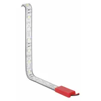 This flat, surface-mount LED strip light operates at 12.8V DC and delivers up to 1,830 lumens of white light. With an IP68 rating, it is protected against water and dust ingress. The strip connects via wire leads and is suitable for task, accent, or ambient lighting in industrial, marine, and commercial settings