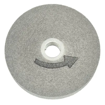 NORTON Bear-Tex Series 1000 Convolute Wheel: 6 in Dia x 1/2 in W - Deburring Wheels for Stainless Steel & Nickel Alloys