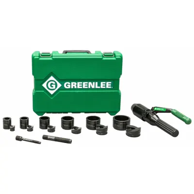 GREENLEE Hydraulic Punch Driver Set (MPN 7806SB) - Greenlee Knockout Punch Tool Kits