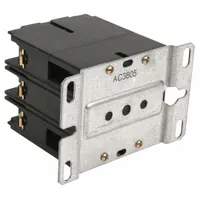 Contactor for switching electrical loads in industrial heating equipment, used as a replacement part in Garland Manufacturing ovens. Provides on/off control of heating elements
