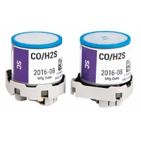 Replacement sensor for the Radius BZ1 gas detector series. Detects hydrogen sulfide (H2S) over a range of 0 to 500 ppm. Used in industrial safety applications where H2S monitoring is required