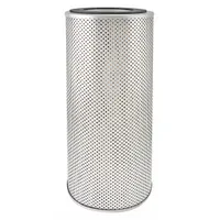 Cartridge hydraulic filter with cellulose media, 3 1/2 in inside diameter and 6 in outside diameter. Includes two attached gaskets. Compatible with hydraulic fluid. Designed for use in Clark vehicles