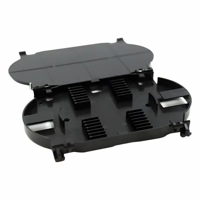FIBERTRONICS Splice Tray: 114.3 mm Overall Dp, 177.8 mm Overall Wd, 19.05 mm Overall Ht - Fiber Splice Modules & Splice Trays