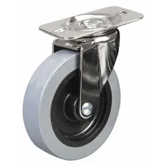 This 3-inch diameter caster in gray is a replacement or accessory component for compatible Westward power tools. It provides mobility and support in industrial or workshop environments.