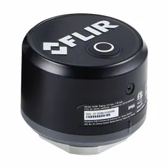 Digital vibration sensor kit with a sensitivity detection range of ±16 g. Includes a mounting stud for secure attachment. Designed for monitoring vibration over intervals from 1 minute to 1 day, suitable for industrial machinery condition monitoring.
