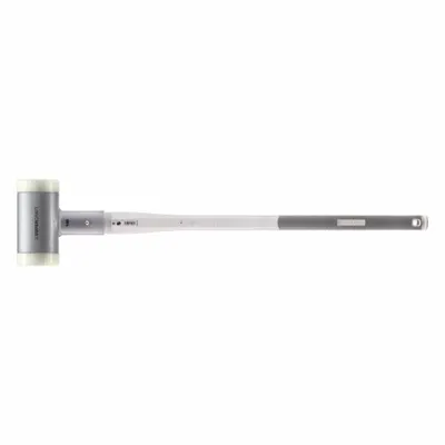 HALDER SUPERCRAFT Dead Blow Sledge Hammer: Fiberglass Handle, Textured Grip, 257 1/2 oz Head Wt - Standard Dead-Blow Hammers