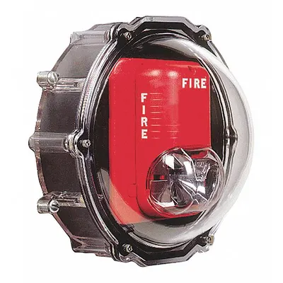 SAFETY TECHNOLOGY INTERNATIONAL STI-1229 Clear Polycarbonate - Covers for Alarms & Wall Fixtures