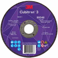 This cut-off wheel is designed for cool-cutting on carbon and stainless steel. It features a ceramic abrasive in 36 grit and a Type 27 shape with dimensions 5" x 0.09" x 7/8". Suitable for metal fabrication, maintenance, and repair tasks requiring fast, clean cuts with minimal heat buildup