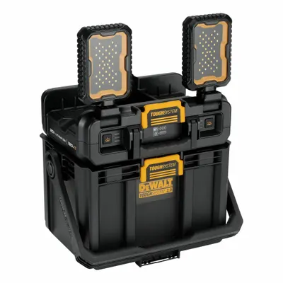 DEWALT Tough System Cordless Tool Work Light: 11 in W x 14 in H x 16 in L - Tough System Cordless Tool Work Lights