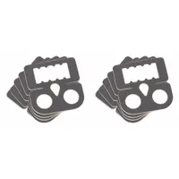Replacement sensor screen for BW Clip4 compatible gas detectors. Protects the internal sensor from dust and debris while allowing gas ingress. Supplied in a 10-pack. For use with BW and BW Clip4 detector series