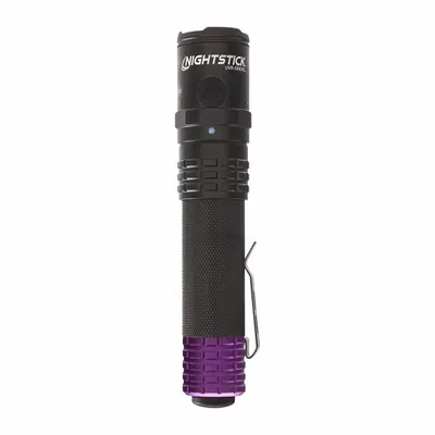 NIGHTSTICK Flashlight: Rechargeable, 385 lm, 14 hr Run Time at Max. Brightness - Rechargeable Flashlights