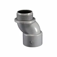 Offset Threaded Conduit Adapter: PVC, 2 in Trade Size (MPN 5133185)