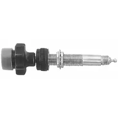 Replacement head for VCGT cables, providing vernier adjustable locking control for power take-off (PTO) throttle cables. Used in dump truck applications to enable precise, secure cable adjustment for reliable PTO engagement and disengagement.