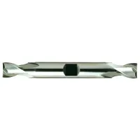 YG-1 Square End Mill: High Speed Steel, TiN Coated, Double End, 2 Flute, 3/8" Mill Dia, 9/16" LOC (MPN 11055HN)