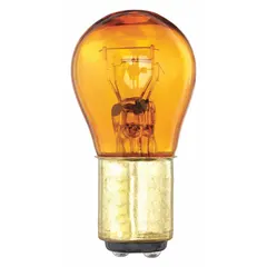 APPROVED VENDOR 1157NA-2PK BAY15d Double-Contact Indexed Bayonet Base Lamp, Amber, 12.8V AC