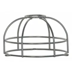 This stainless steel dome guard from FEDERAL SIGNAL is designed for indoor surface-mount use with compatible alarms and wall fixtures. It provides physical protection for equipment in industrial or commercial settings. The guard is waterproof and features a silver finish. Overall depth is 4 1/2 inches, overall length is 2 5/8 inches.